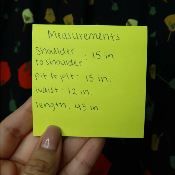 Banana Republic Black California Poppy Floral Print High Neck Midi Dress - Picture 9 of 9